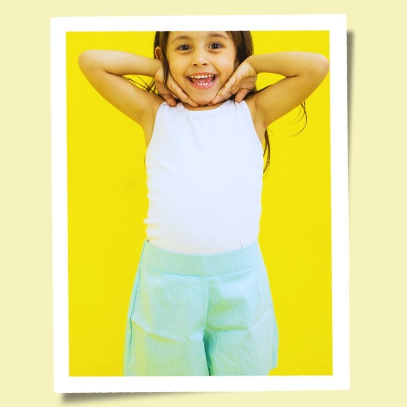 Short Infantil Liso - Imagem 7