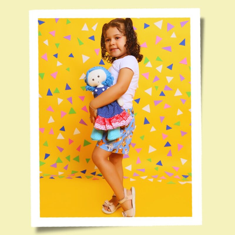 Short Infantil Liso - Imagem 4