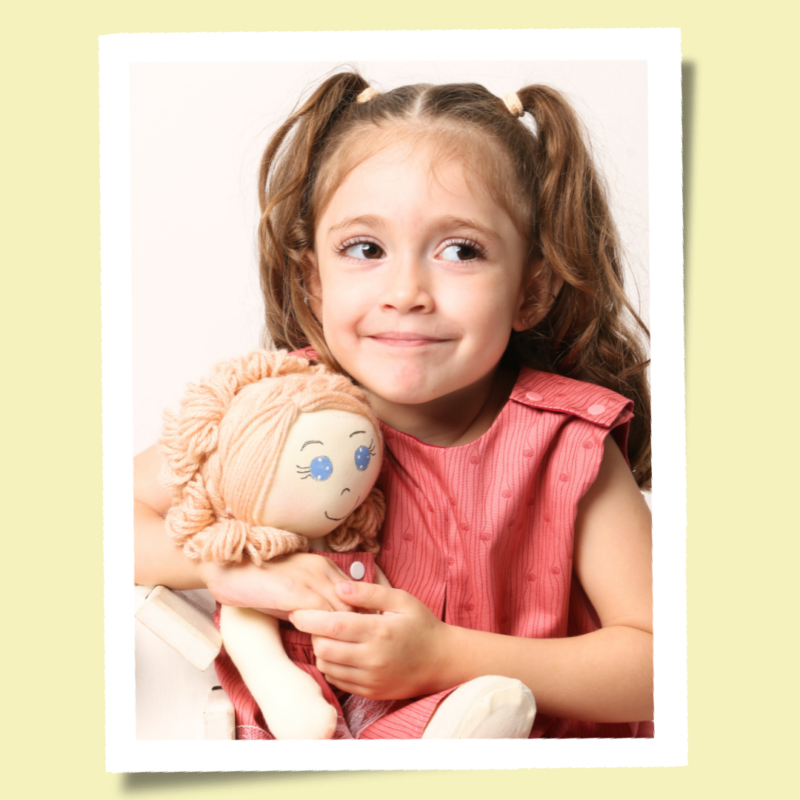 Vestido Infantil Trapézio Coral Delicado - Imagem 5