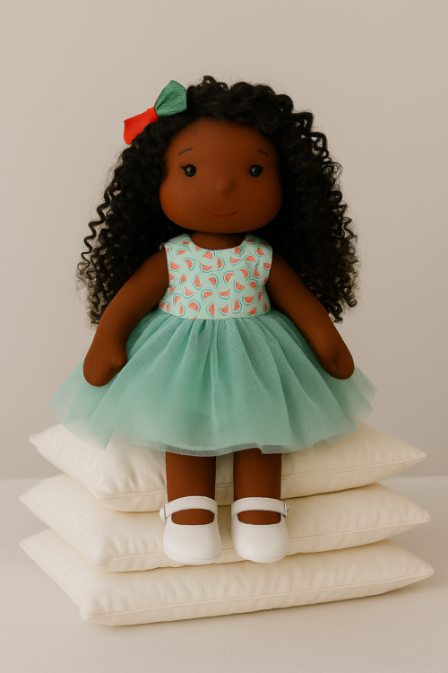 Boneca de Pano Olivia Beleza & Estilo