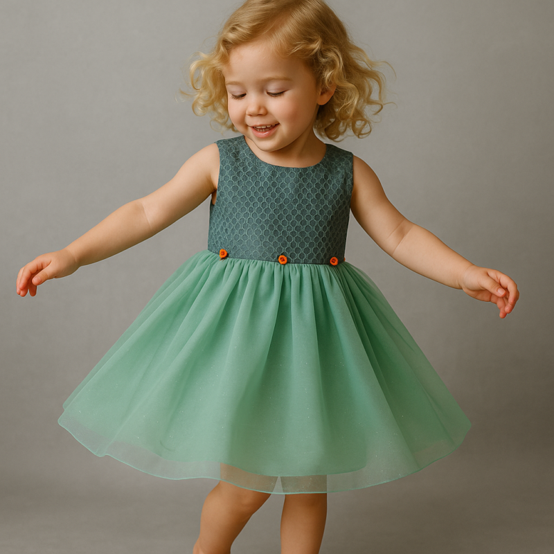 Vestido Jardim Encantado - Verde - Imagem 2